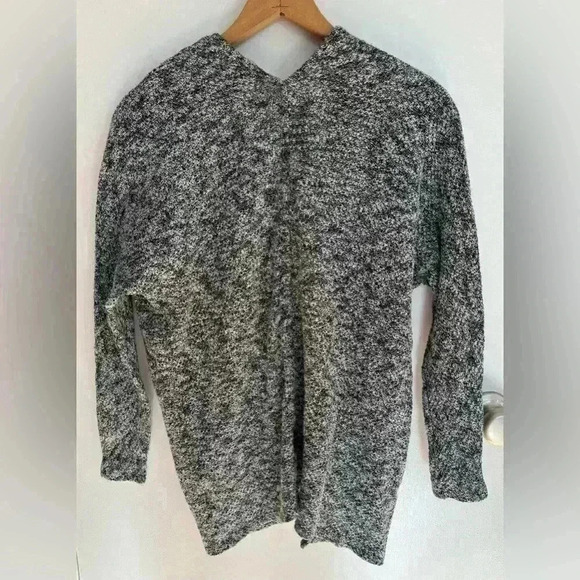 American Eagle Outfitters women’s black and white cardigan open front size XS - Picture 4 of 12